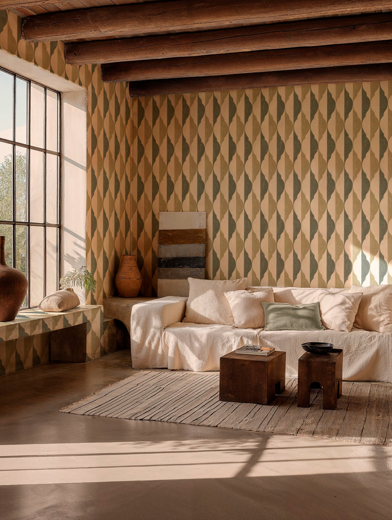 YSP0601 Giralda Celadon Sevilla Wallpaper by Coordonné - room