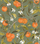 YSP0608 Naranjos Celadon Sevilla Wallpaper by Coordonné - flat