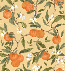 YSP0610 Naranjos Ocre Sevilla Wallpaper by Coordonné - flat