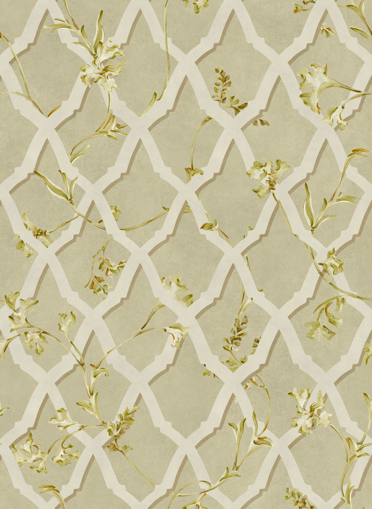 YSP0614 Triana Celadon Sevilla Wallpaper by Coordonné - flat