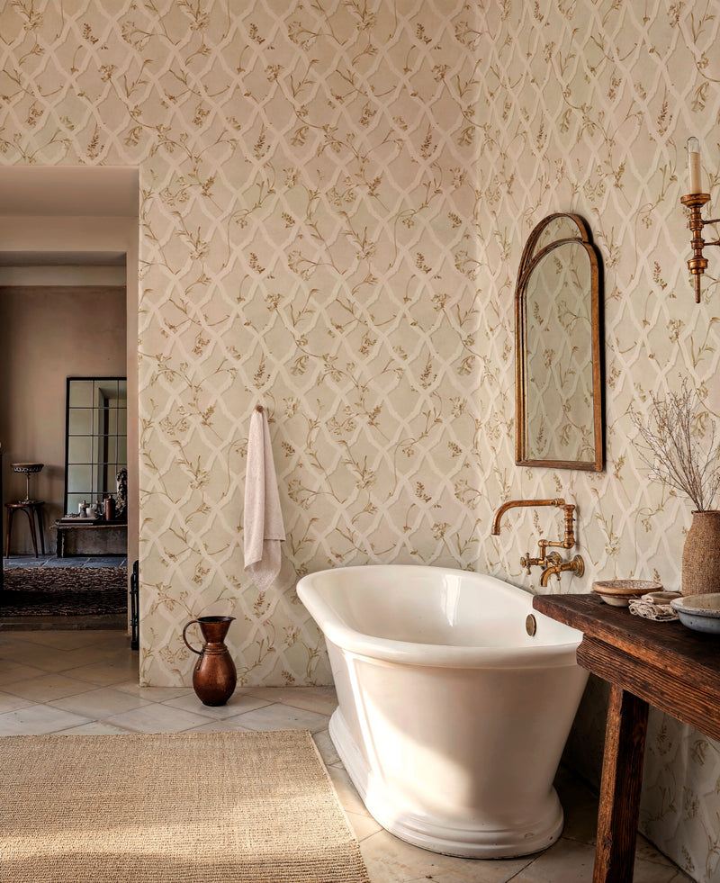 YSP0615 Triana Piedra Sevilla Wallpaper by Coordonné - room