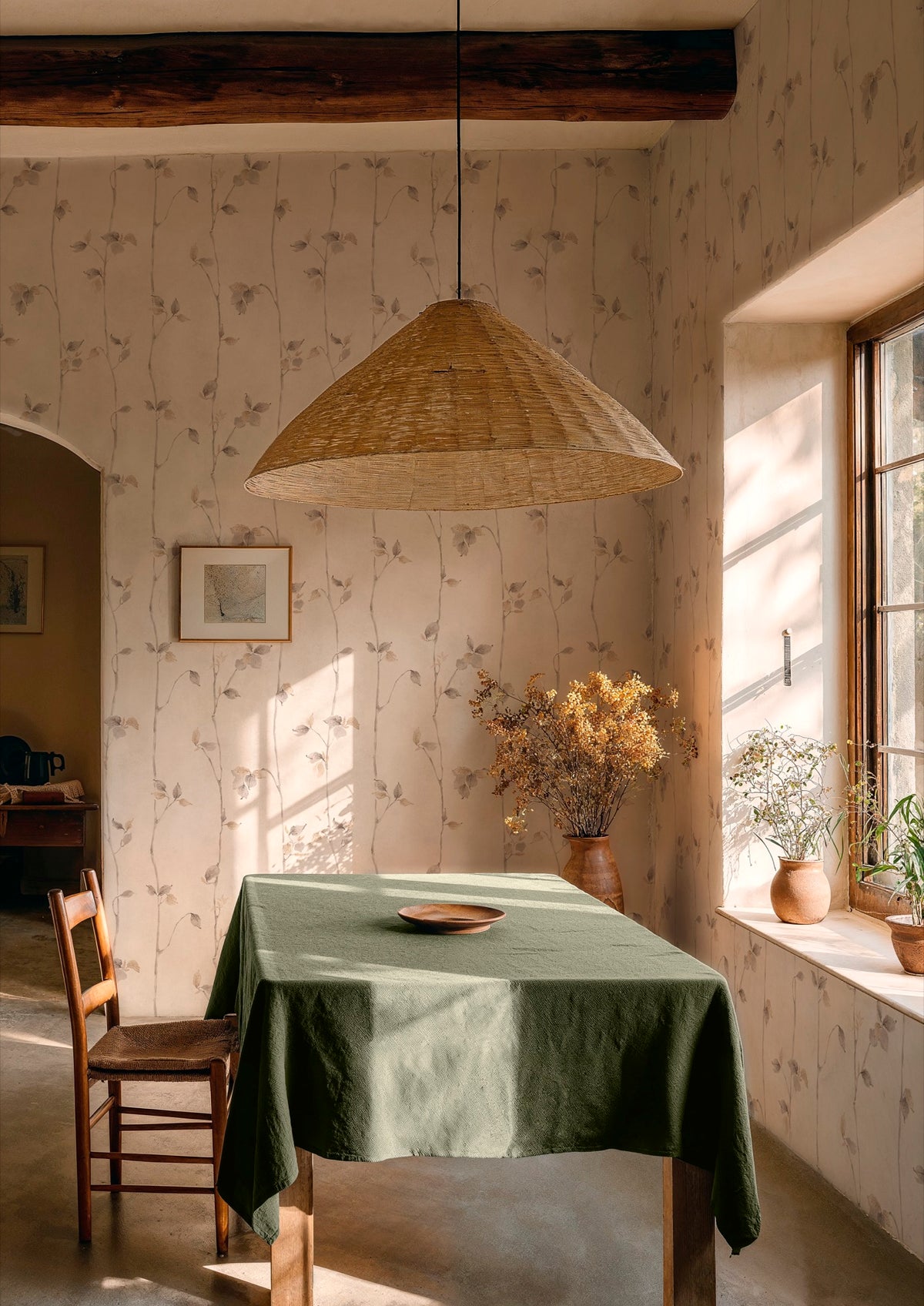YSP0620 Azahar Piedra Sevilla Wallpaper by Coordonné - room