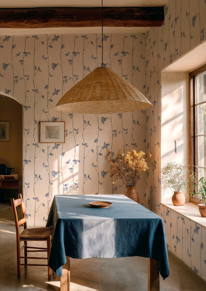 YSP0621 Azahar Ultramar Sevilla Wallpaper by Coordonné - room