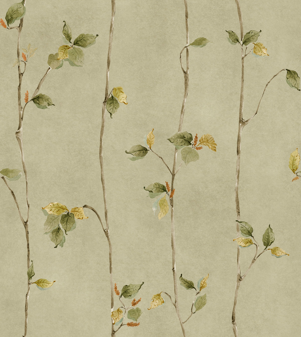 YSP0622 Azahar Musgo Sevilla Wallpaper by Coordonné - flat