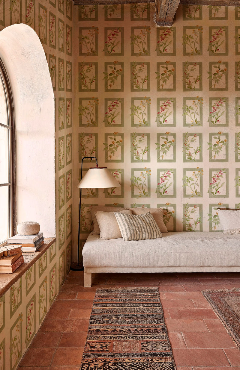 YSP0631 Sta Cruz Celadon Sevilla Wallpaper by Coordonné - room