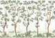 Cartuja Celadon Sevilla Mural by Coordonné