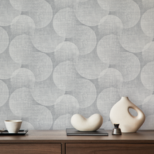 Z70733 Large Orb Texture Grey wallpaper by Belgravia