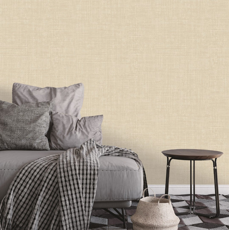 Z70740 Large Weave Texture Beige wallpaper by Belgravia