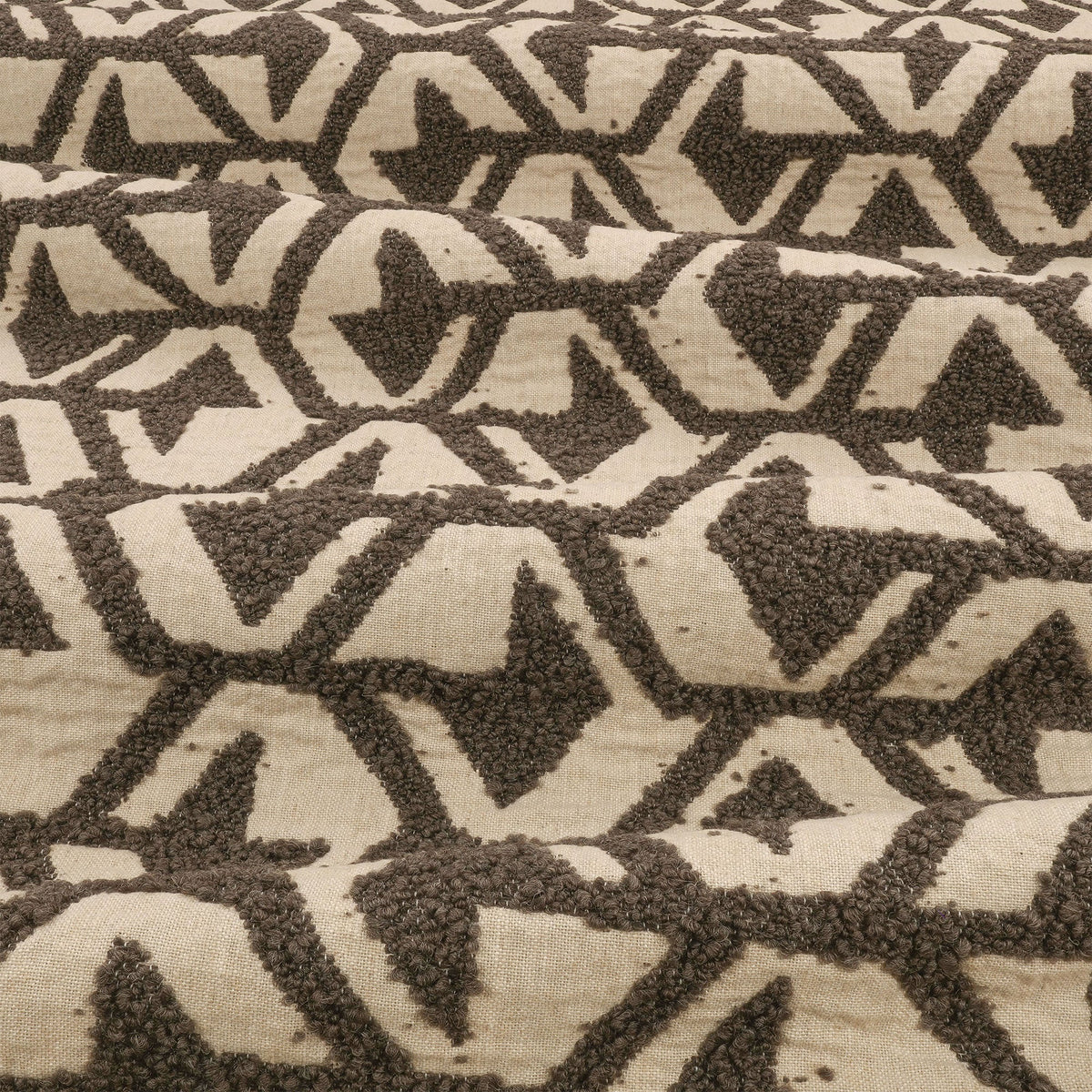 Z799/03 Hex Carbon Juego Fabric by Zinc Textile