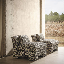 Z799/03 Hex Carbon Juego Fabric by Zinc Textile