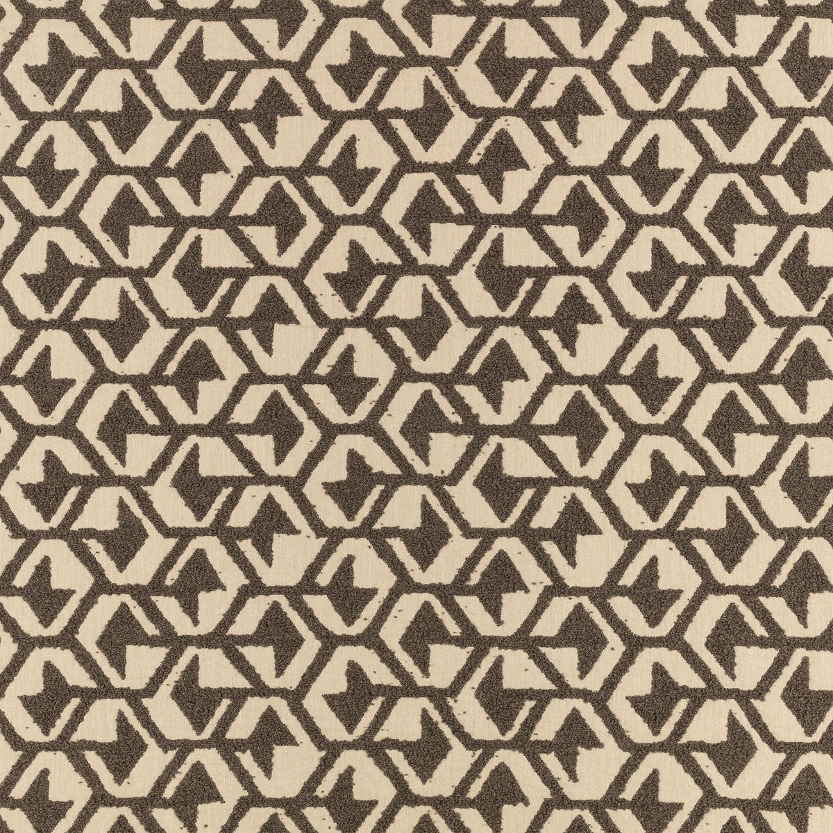 Z799/03 Hex Carbon Juego Fabric by Zinc Textile