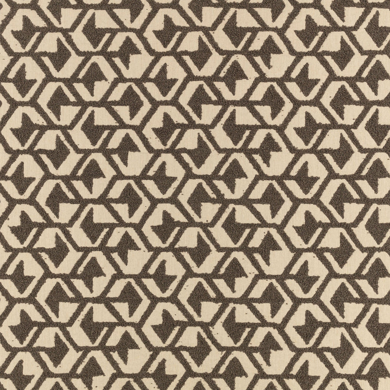 Z799/03 Hex Carbon Juego Fabric by Zinc Textile