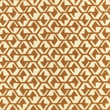 Z799/04 Hex Tan Juego Fabric by Zinc Textile