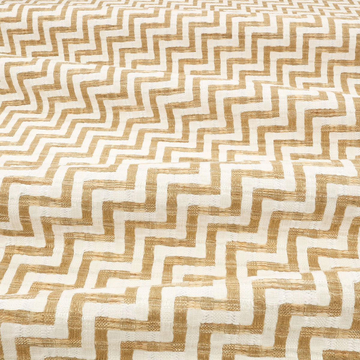 Z800/01 Ladder Tobacco Juego Fabric by Zinc Textile