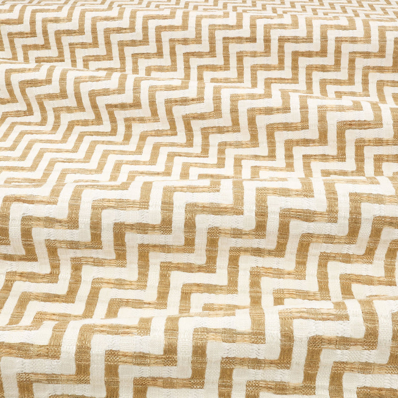 Z800/01 Ladder Tobacco Juego Fabric by Zinc Textile