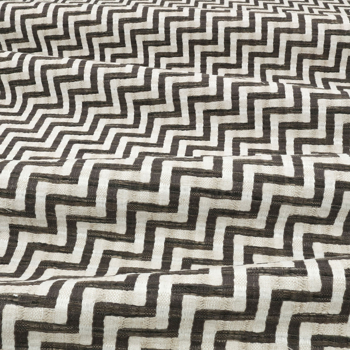 Z800/03 Ladder Obsidian Juego Fabric by Zinc Textile