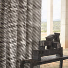 Z800/03 Ladder Obsidian Juego Fabric by Zinc Textile