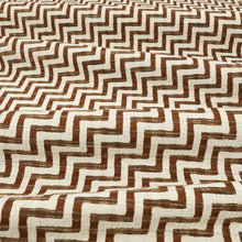 Z800/04 Ladder Teak Juego Fabric by Zinc Textile