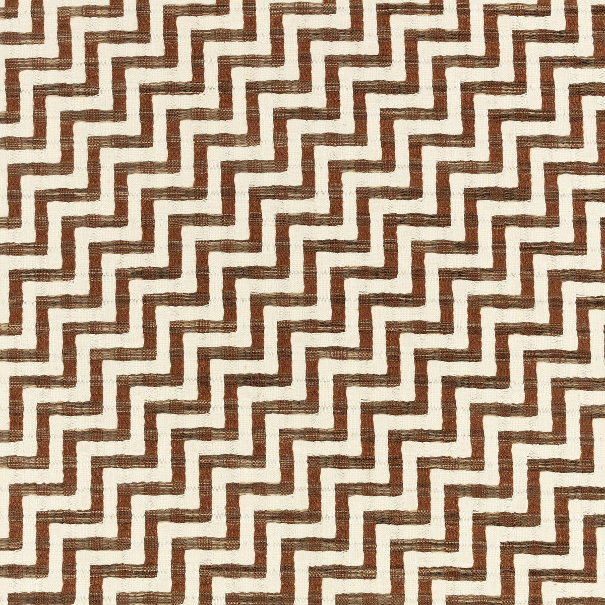 Z800/04 Ladder Teak Juego Fabric by Zinc Textile