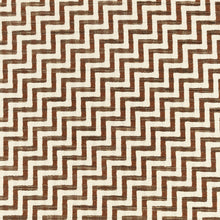 Z800/04 Ladder Teak Juego Fabric by Zinc Textile