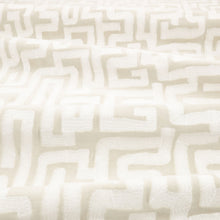 Z801/01 Labyrinth Moonbeam Juego Fabric by Zinc Textile
