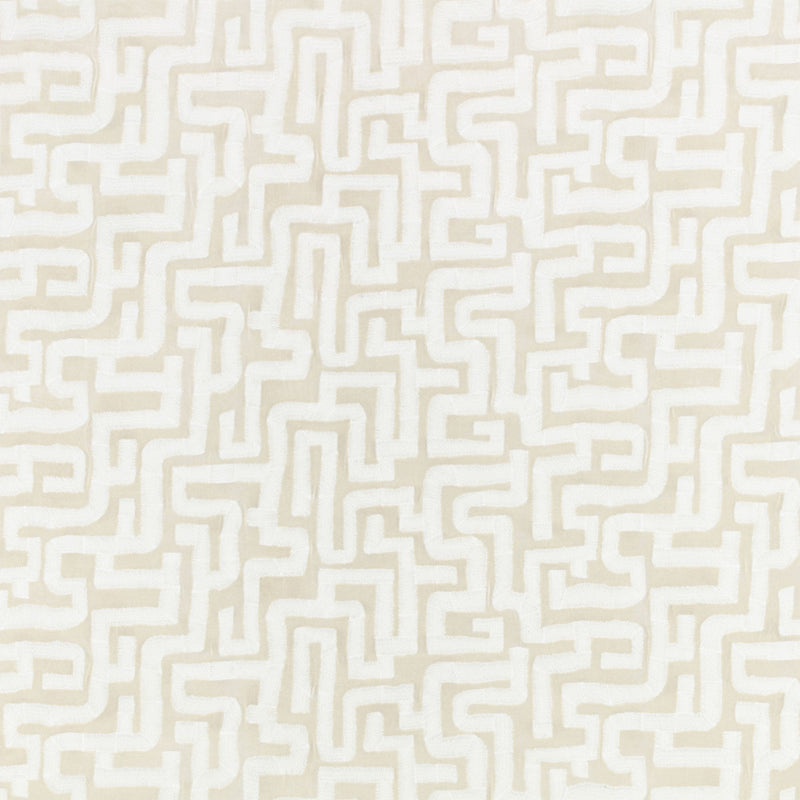 Z801/01 Labyrinth Moonbeam Juego Fabric by Zinc Textile