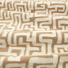 Z801/02 Labyrinth Taupe Juego Fabric by Zinc Textile