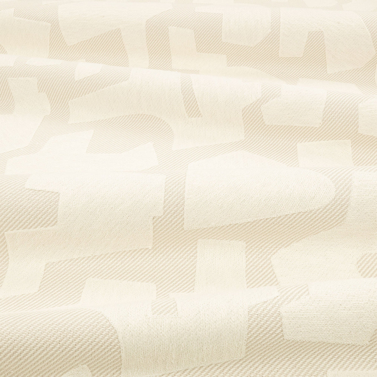 Z802/01 Jigsaw Moonbeam Juego Fabric by Zinc Textile