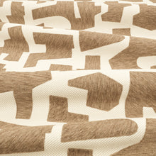 Z802/02 Jigsaw Tobacco Juego Fabric by Zinc Textile