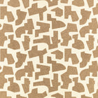 Z802/02 Jigsaw Tobacco Juego Fabric by Zinc Textile