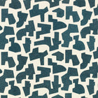 Z802/03 Jigsaw Ocean Juego Fabric by Zinc Textile