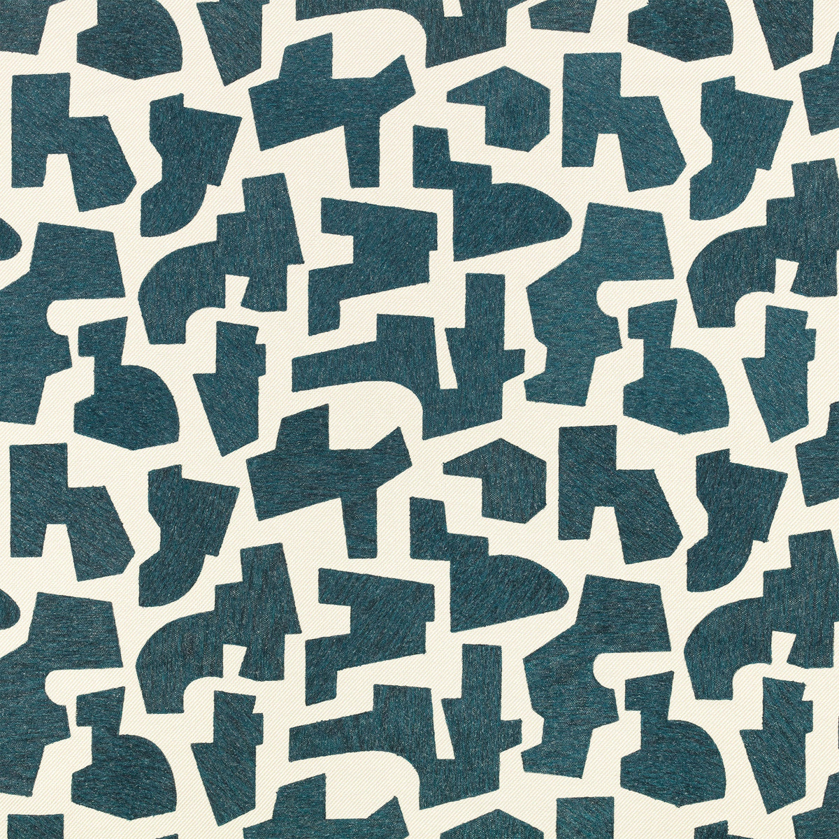 Z802/03 Jigsaw Ocean Juego Fabric by Zinc Textile