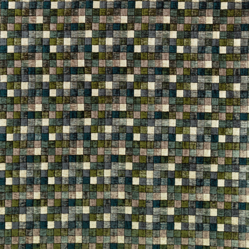 Z813/03 Campden Cols 03 & 04 Peacock Holland Park Fabric by Zinc Texti