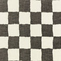 Checkmate Obsidian Checkmate Fabric by Zinc Textile