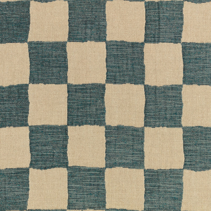 Z816/05 Checkmate Ocean Checkmate Fabric by Zinc Textile