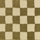 Checkmate Olive Checkmate Fabric by Zinc Textile