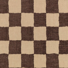 Z816/07 Checkmate Eggplant Checkmate Fabric by Zinc Textile