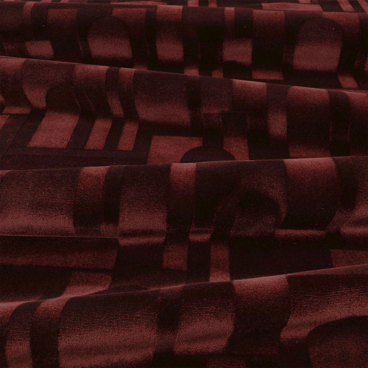 Z831-03 Colisseo Brunello Dieter Vander Velpen Weaves Fabric by Zinc Textile