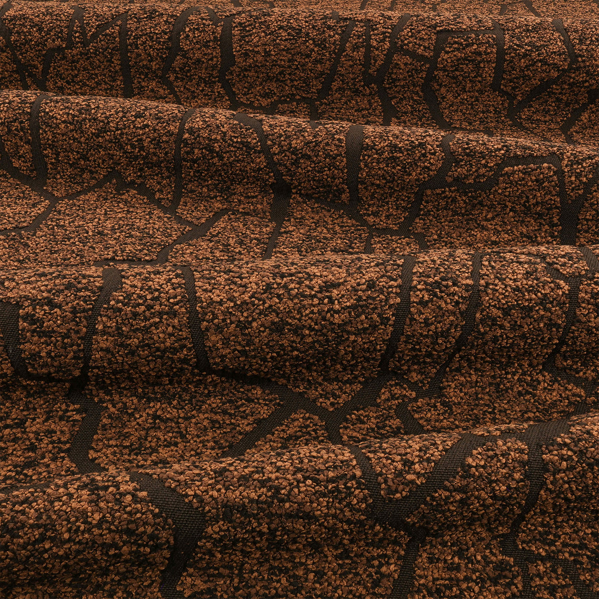 Z840-04 Gion Outdoor Cocoa Dieter Vander Velpen Outdoor Fabric by Zinc Textile