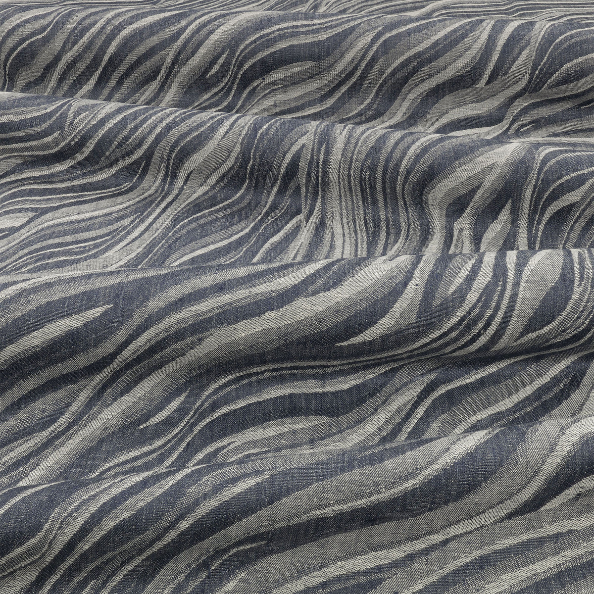 Z848-04 Naoshima Ocean Dieter Vander Velpen Linens Fabric by Zinc Textile