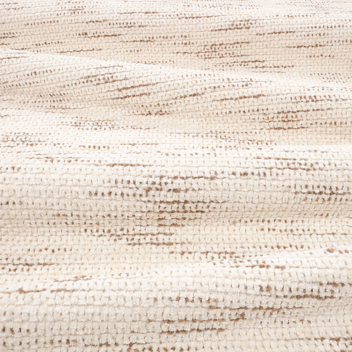 Z853-02 Varet Ivory/ Camel Dieter Vander Velpen Textures Fabric by Zinc Textile
