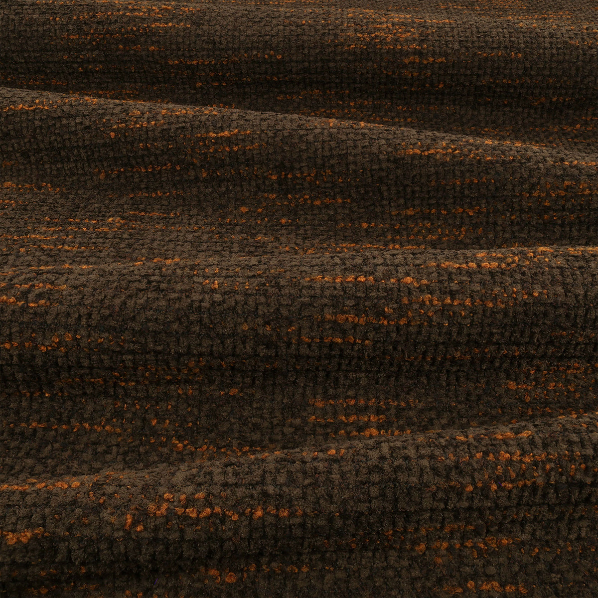 Z853-03 Varet Espresso/ Cognac Dieter Vander Velpen Textures Fabric by Zinc Textile