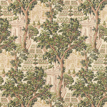313051 Italian Garden Tuscan Pink Wallpaper by Zoffany
