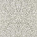 Grand Paisley Cotswolds Manor Silver Wallpaper by Zoffany