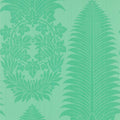 Marsden's Palm Damask Cotswolds Manor Pale Poison Wallpaper by Zoffany