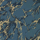 French Marble Cotswolds Manor Reign Blue Wallpaper by Zoffany