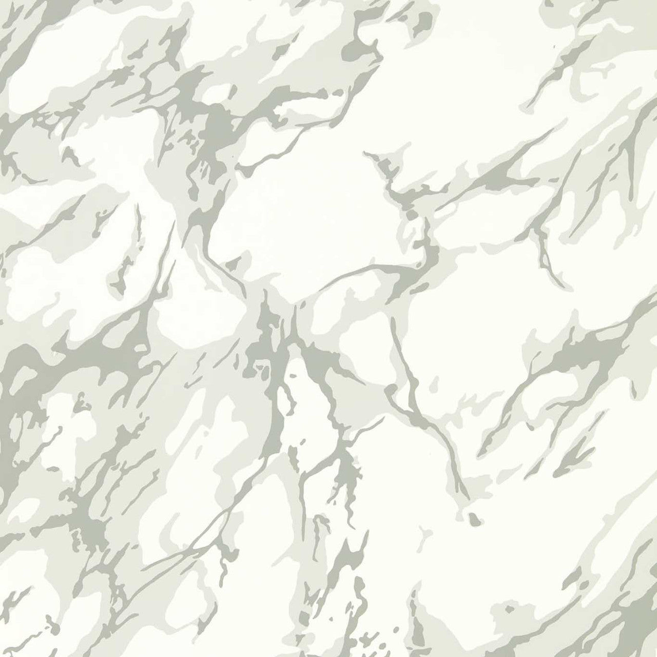 313026 French Marble Cotswolds Manor Empire Grey and Perfect White Wallpaper by Zoffany