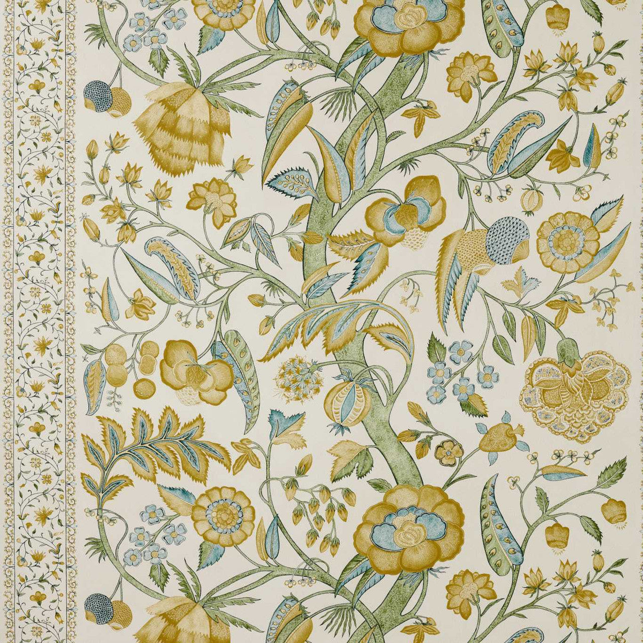 313111 Artisan Palampore Primrose Indienne Wallpaper by Zoffany