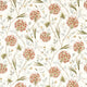 Wallichi Russet Olive Indienne Wallpaper by Zoffany