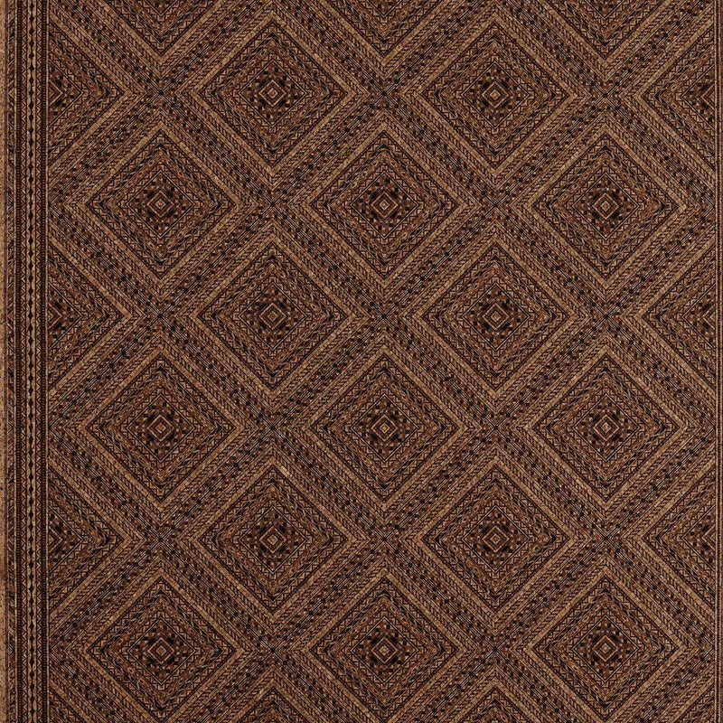 313120 Marquetry Trellis Cork Indienne Wallpaper by Zoffany